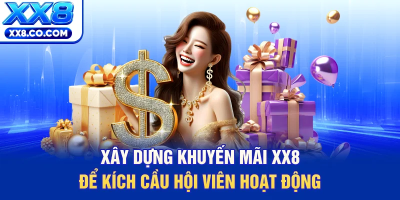 Xây dựng khuyến mãi XX8 để kích cầu hội viên hoạt động