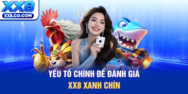 Yếu tố chính để đánh giá XX8 xanh chín