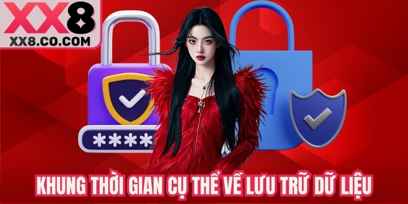 Khung thời gian cụ thể về lưu trữ dữ liệu